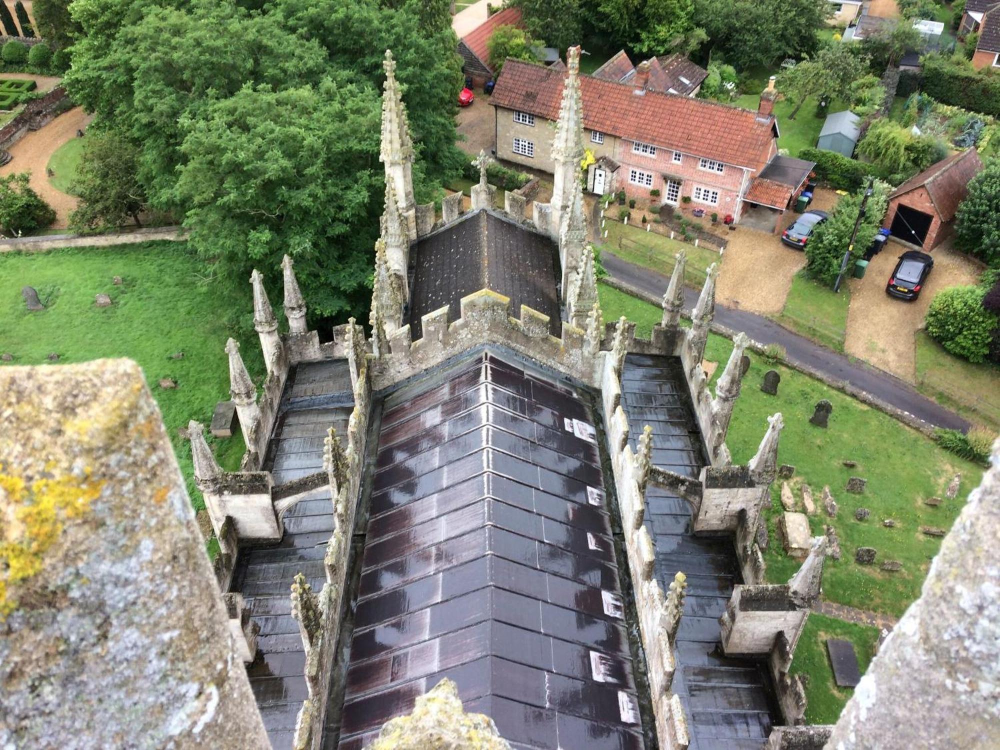 Tiptoe Villa Steeple Ashton Bagian luar foto